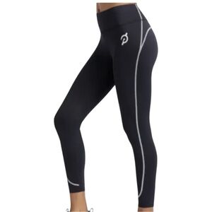 Peloton Black Leggings Move Reflective Seamed Legging, Cycling Exercise Spin